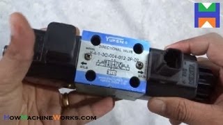 How directional solenoid valve works  dismantled ✔ [upl. by Juliana]