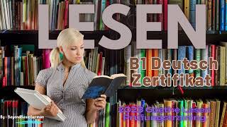 B1 Lesen 2023 Goethe Deutsch Zertifikat Modelltest 05 [upl. by Ennaeed]