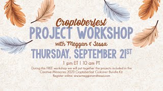 2023 Croptoberfest with Meggan amp Tessa [upl. by Akemeuwkuhc]