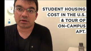 US Student Apartment Tour amp Cost UPENN Wharton Business School [upl. by Akciret]