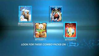 Disney BlurayDVD  Combo Packs [upl. by Ardekal557]