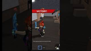 Beating a hackermm2 roblox [upl. by Adehsar81]