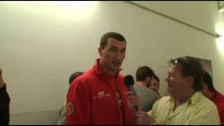 Wladimir Klitschko vor PK in Gelsenkirchen  LIVE [upl. by Eidnarb]