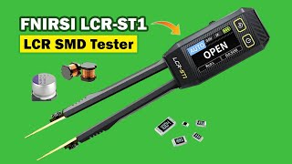 SMD Components Tester for Inductor Capacitor Diodes Resistors fnirsi LCR st1 [upl. by Brnaba]