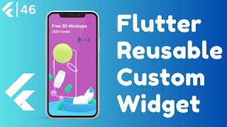 Flutter Reusable Custom Widgets [upl. by Krysta]