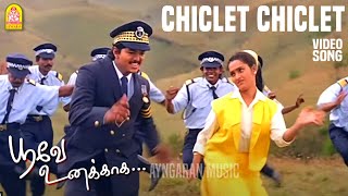 Chiclet Chiclet  HD Video Song  Poove Unakkaga  Vijay  Sangita  SA Rajkumar  Ayngaran [upl. by Adnawad881]