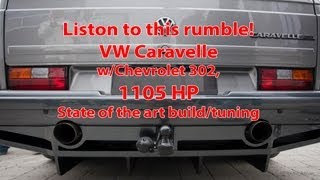 VW Caravelle V8 Twinturbo 1105 HP1311 Nm [upl. by Azenav776]