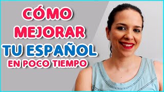 3 meses para MEJORAR TU ESPAÑOL  María Español [upl. by Elehcim912]