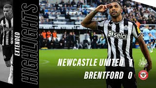 Newcastle United 1 Brentford 0  EXTENDED Premier League Highlights [upl. by Neehsuan]