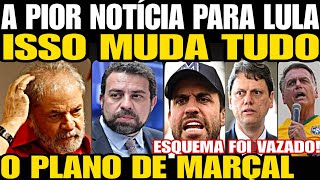 A PIOR NOTÍCIA PARA LULA E BOULOS ESQUEMA FOI VAZADO MARÇAL REVELA SEU PLANO MUDOU TUDO NA POLÍT [upl. by Spiegelman]