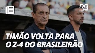 Empate entre Vitória e Cruzeiro empurra Corinthians para a zona de rebaixamento [upl. by Litta]