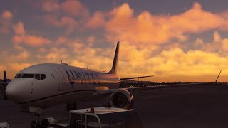 MSFS VATSIM Livestream United Bredok3d Boeing 7378 MAX PHXIAH [upl. by Ashjian]