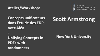 Scott Armstrong Introduction to elliptic homogenization from qualitative to quantitative part 4 [upl. by Aynat]