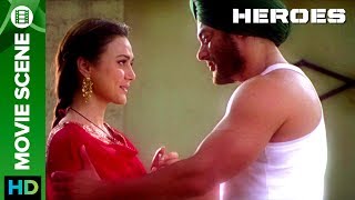 Salman Khan gets EMOTIONAL’ about Preity Zinta  Movie Scene  Heroes  Salman Khan amp Preity Zinta [upl. by Nichols]