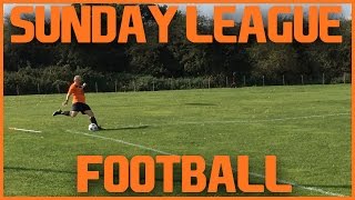 Sunday League Football  How to score from a corner [upl. by Glynias]