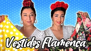 💃🏻 Nos probamos Vestidos de Flamenca 💃🏻  La Pelo [upl. by Sima]