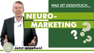 NEUROMARKETING  Was ist eigentlich [upl. by Hester400]