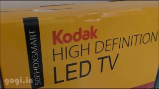 Kodak 50 inch smart LED FHD TV review in 5 minutes [upl. by Osnofla]