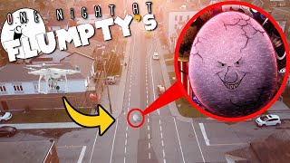 DRONE CATCHES FLUMPTY BUMPTY FROM ONE NIGHT AT FLUMPTYS IN REAL LIFE  FLUMPTY CAUGHT ON DRONE [upl. by Thackeray533]