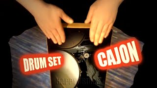 Cajon lernen  SchlagzeugRhythmen interpretieren  Happydrums [upl. by Epilef]