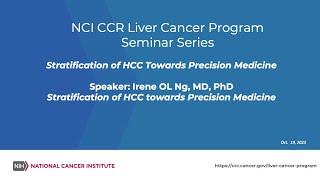 Stratification of HCC Towards Precision Medicine [upl. by Rawna]