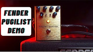 Fender Pugilist Distortion Demo [upl. by Andriette]