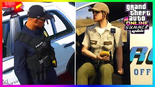 NEW POLICE COLLECTIBLE How To Unlock COP Outfit Cops N Crooks GTA 5 DLC 2024 GTA Online Update [upl. by Berwick]