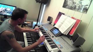 ABBA Lay All Your Love On Me Performed On Roland G70 Yamaha Tyros 4 By Rico [upl. by Nadnerb921]