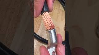 How To Keep cable Strands Together While Crimping Lugs [upl. by Lebiram]