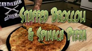 Pizza Stuffed Broccoli amp Spinach  The Vegan Zombie [upl. by Rodi399]