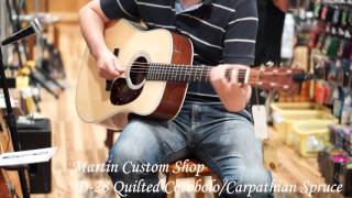 Martin  Style28 Quilted Cocobolo D14Fret Carpathian Spruce（D28 [upl. by Grassi]