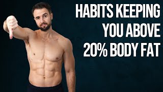 These Habits Are Preventing You From Getting Lean You Need To Know This [upl. by Lemmueu]