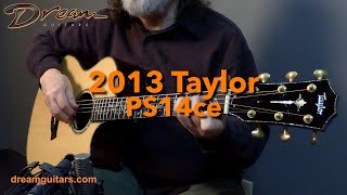 2013 Taylor PS14ce Cocobolo amp Sitka Spruce [upl. by Nnylarat]