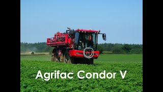 Agrifac  Condor V  Spraying  Potatos [upl. by Surdna952]