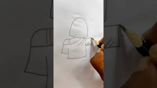 The Beginner s Guide to bts girl drawing  Girl drawing easy drawingshorts [upl. by Aicyla]