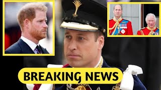 BREAKING NEWS🛑Harry Sad As King Charles Finally Declared William The Next king [upl. by Garratt]