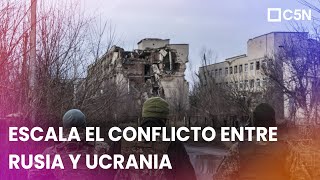 Escala el CONFLICTO entre RUSIA y UCRANIA últimos videos de los ATAQUES [upl. by Shay]