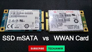 SSD mSATA vs WWAN Card pada Thinkpad X230 T430 W530 [upl. by Vary89]