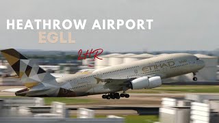 SDTV Saturdays  Heathrow Airport Live  EGLLLHR  10th August 2024 [upl. by Ammann154]