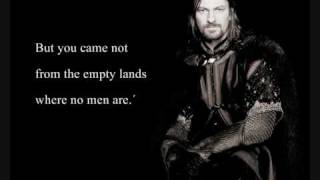 Lament for Boromir [upl. by Atsira]