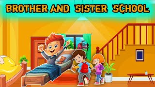 brother and sister school lifethe beast family brother and sister same school brother ands [upl. by Ayn]