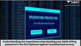 Protect your SARS eFiling login details [upl. by Alenson]