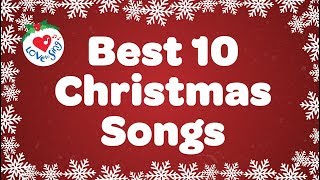 Christmas Music Playlist  Best 10 Christmas Songs amp Carols 🎄 [upl. by Inait]