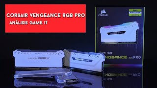 Corsair Vengeance RGB Pro review y unboxing en español  GameIt ES [upl. by Ardnossak]