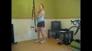 Advanced Pregnancy Workout Video TRX [upl. by Tybald]