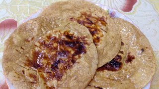 Tandoori roti recipe  without oven or tandoor  in hindi  DOTP  Ep 286 [upl. by Celin]