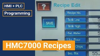 HMC7000 Recipes [upl. by Nnair]