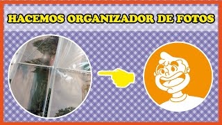 Cómo hacer organizador de fotos diy albumdefotos [upl. by Ecreip]