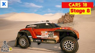 Dakar 18  Getting Roadbookd Stage 8 [upl. by Tiloine125]