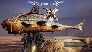 Warframe  Slaying Fish Pt4 Tralok Goopolla  Plains of Eidolon Subscribe [upl. by Melan]